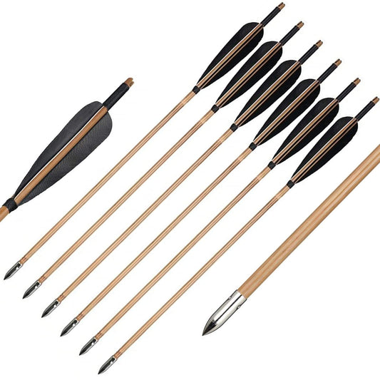 Traditional Wooden & Bamboo Arrows – TopArchery AU