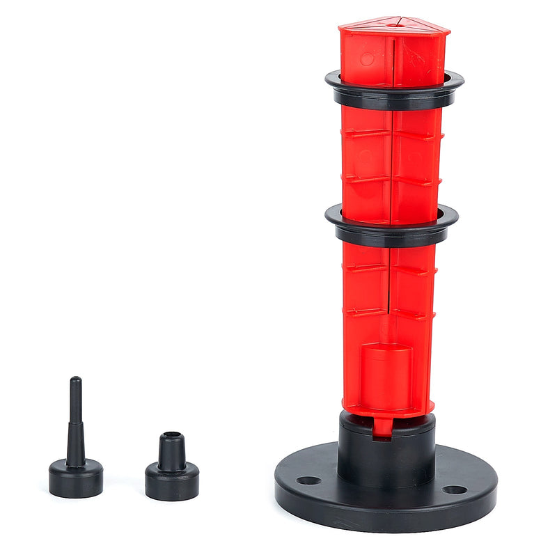 Cylindrical Adjustable Fletching Jig Straight and Helix Tool with Scale for DIY Archery Arrow Feathers Vanes