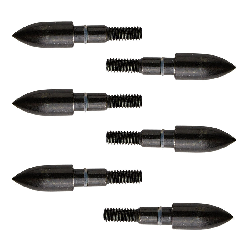 12 Pack Archery Replaceable Arrowheads for Pure Carbon Crossbow Bolts 7.5" Spine 350 Archery Crossbow Arrows