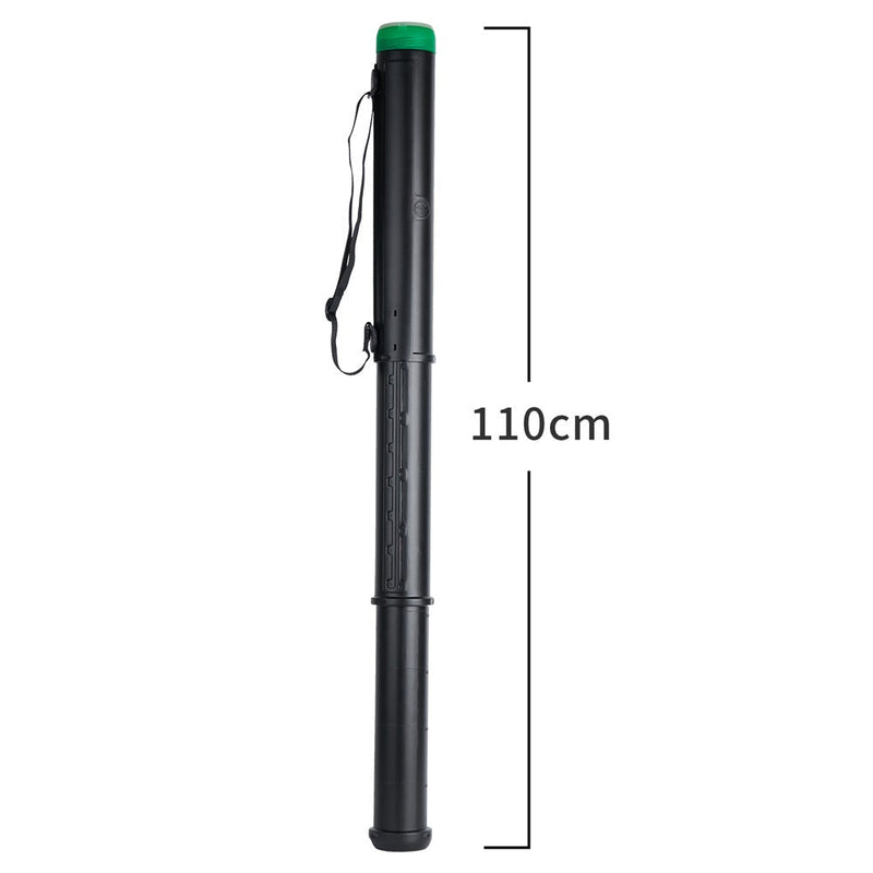 Adjustable Archery Shoulder Back Arrow Quiver Holder Three Sections Arrow Tube 50cm-108cm