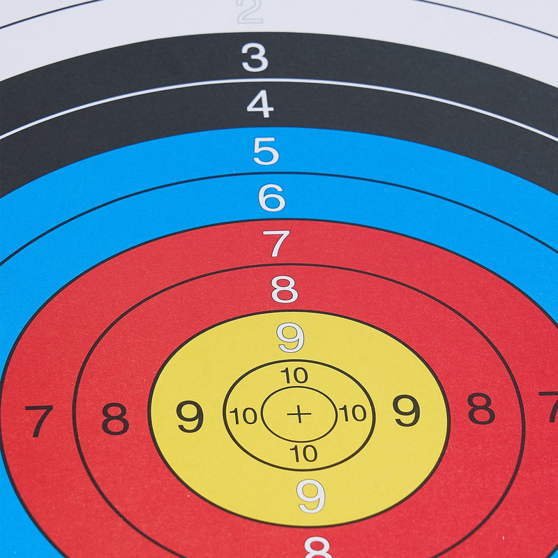 12Pcs Archery Target Paper Face 43x43cm Practice Training Paper for Recurve Bow Longbow