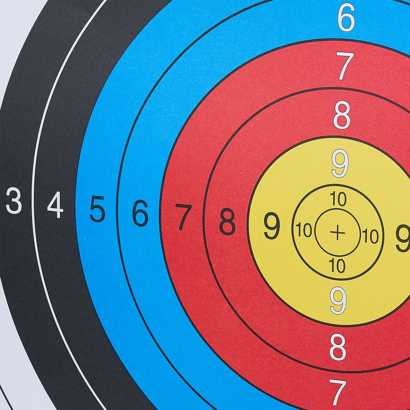 12Pcs Archery Target Paper Face 43x43cm Practice Training Paper for Recurve Bow Longbow