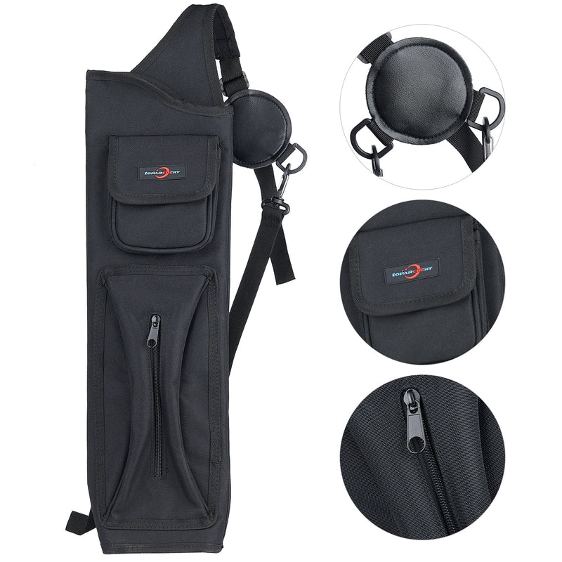 56" Archery Beginner Competition Recurve Bow Set Orange Takedown Practice Bow 18-50lbs