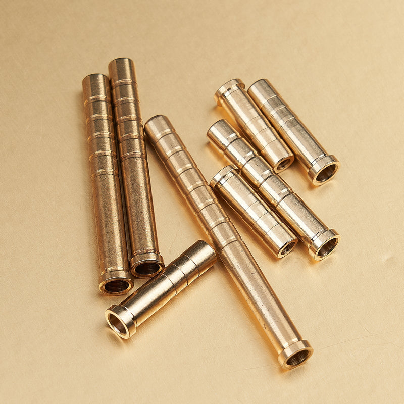 6pcs Archery Arrow Copper Insert 37/50/100/150/200 Grain Fit For Diameter 6.2mm Arrow Shaft