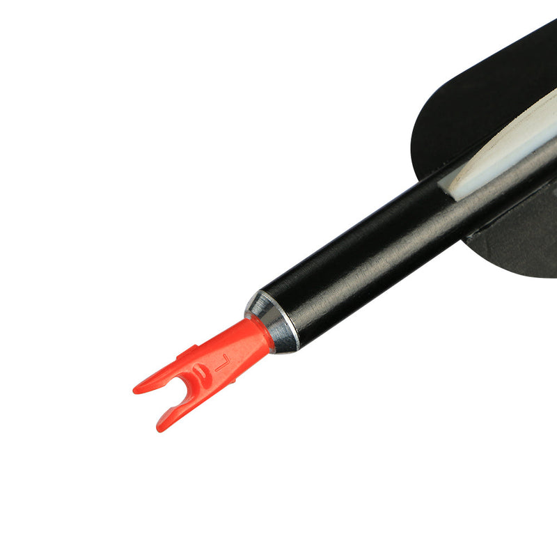 12pcs Archery Arrow Nock For ID 6.2MM DIY Tools Carbon/Fiberglass Arrow Shaft For Outdoor Shooting Hunting Accessories