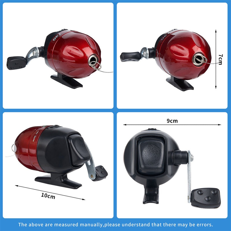 Bowfishing Reel With Seat Mount Set Fish Hunting Accessories