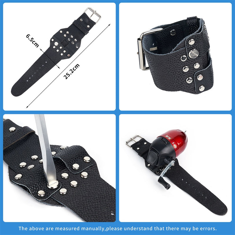 Outdoor Fishing Sports Wristband Hand Guard Rubber Band Reel Fish Hunting Set