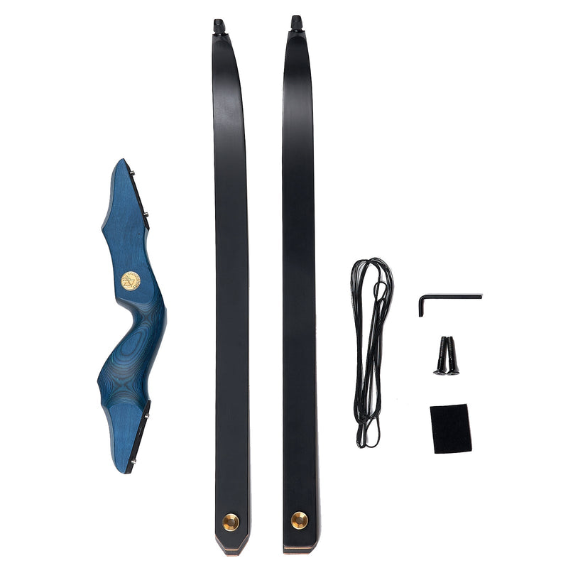 60 Inch Archery Takedown Recurve Bow Hunting Bow 30-50lbs