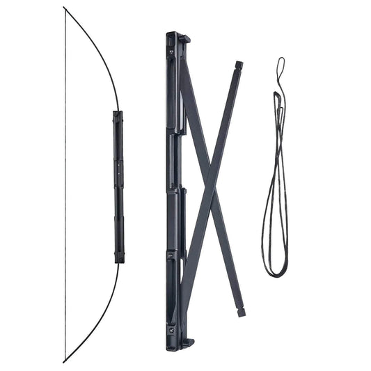 60" Archery Survival Bow CFSB Compact Folding Survival Bow Outdoor Takedown Portable Right Handed Bow 40/60lbs