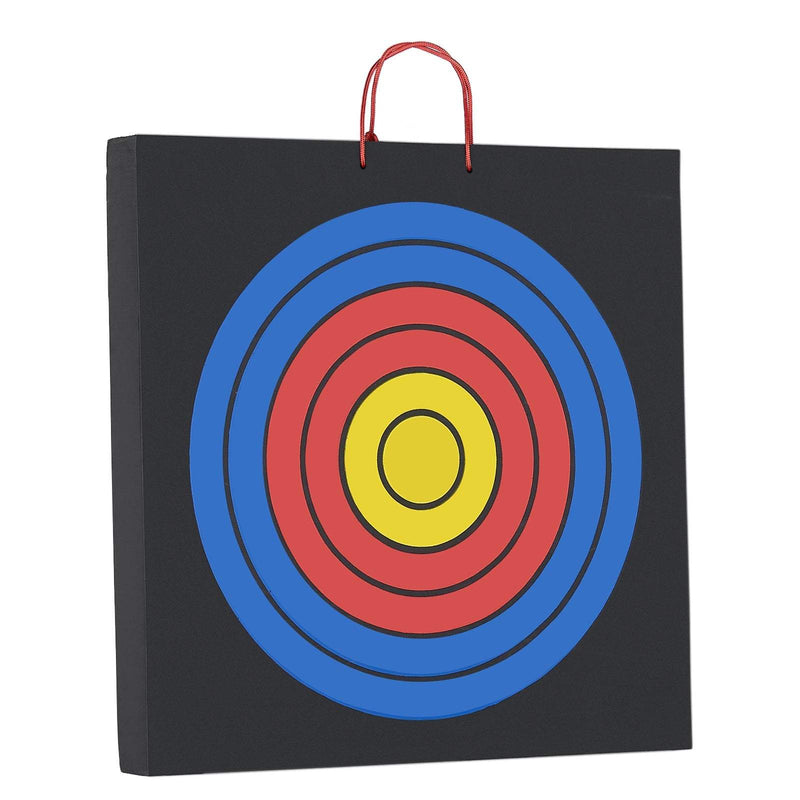 Archery EVA Target Block Black Square Build-in Target Face 50x50cm