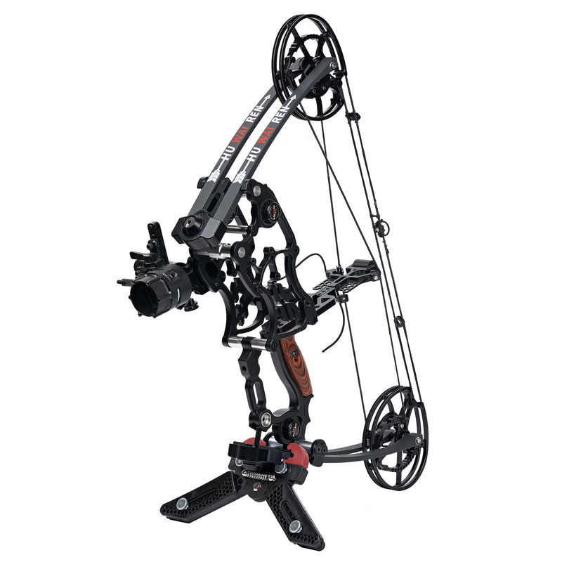 Adjustable Bow Stand Hunting Bow Kick Stand Holder For Compound Bow Accessory