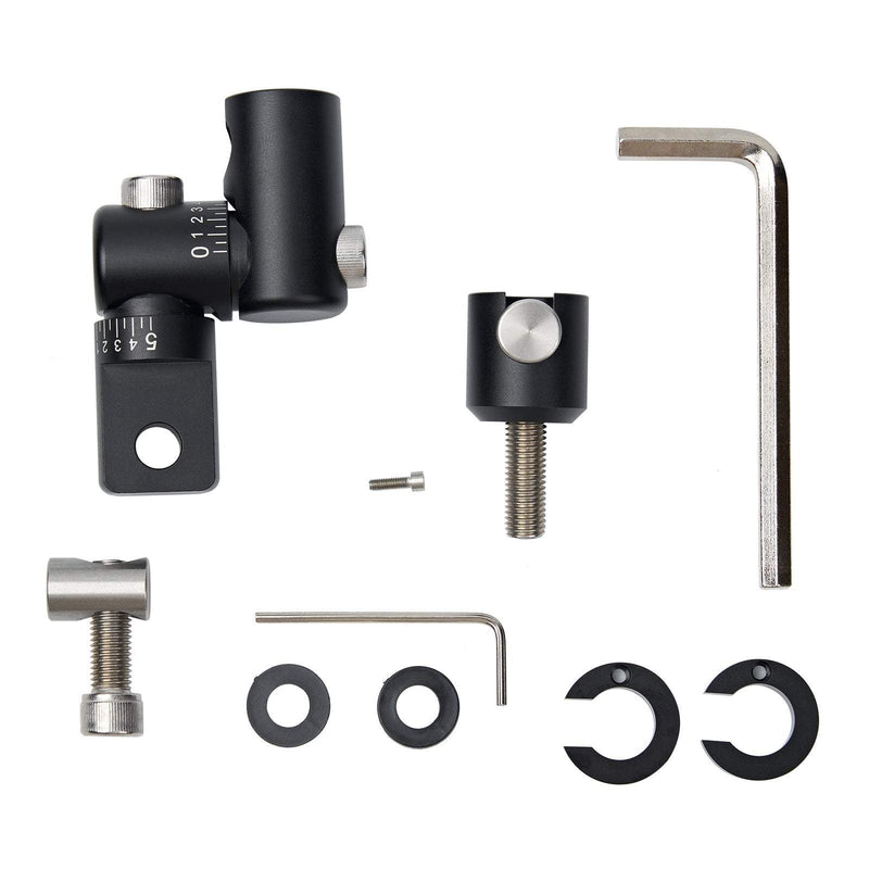 Single Sided V-Bar Archery Black Recurve Bow Stabilizer for Compound Bow