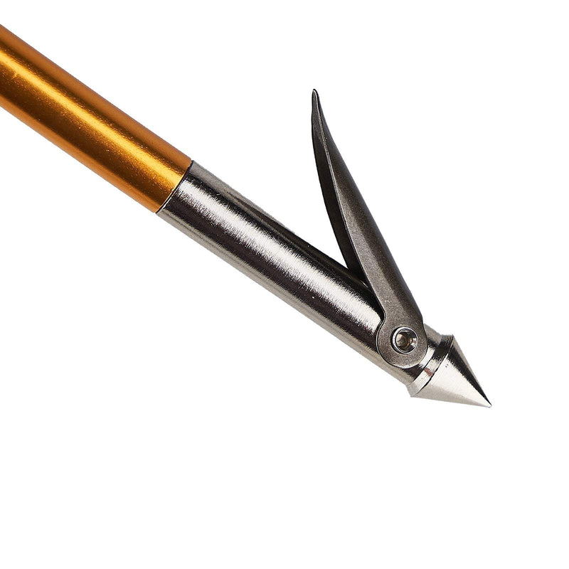 6pcs 6.8" Archery Fishing Bolts Aluminum Alloy Shaft OD 3.2mm for Outdoor Shooting Hunting Accessories