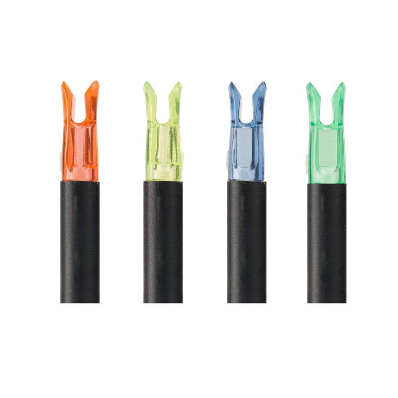 30Pcs Archery Arrow Nocks for Shaft ID 6.2mm Insert Arrow Tails DIY Archery Accessories