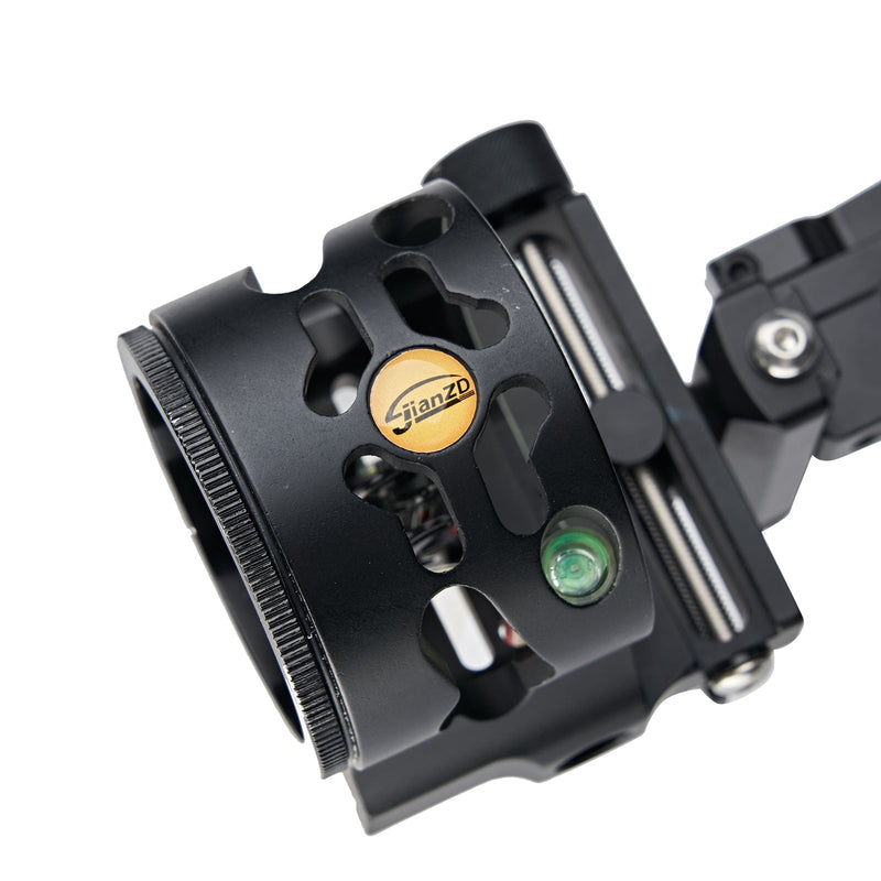 Archery Bow Sight Metal Five-pin Adjustable Mountable mirror